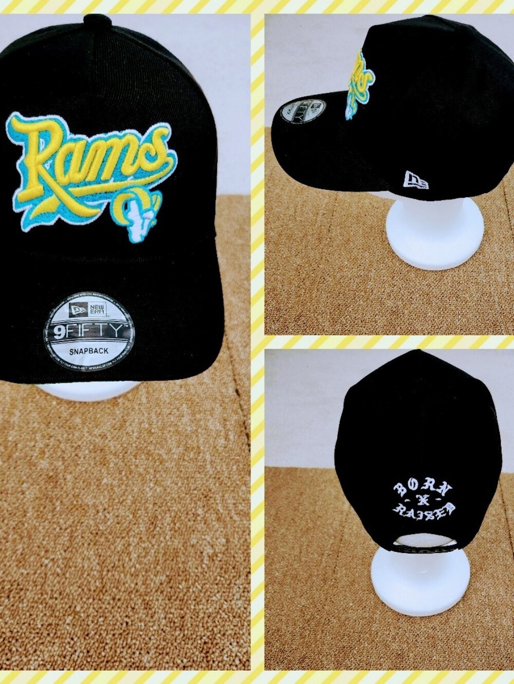 LOS ANGELES RAMS NFL FOOTBALL SNAPBACK HAT.